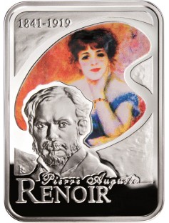 Andorra 2008 10 Diners Painters of the World - AUGUSTE RENOIR 28,28g Silver Coin