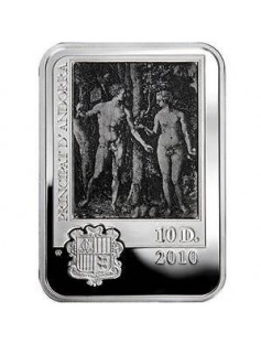 Andorra - 2010 - 10Diners - Painters of the World - ALBRECHT DÜRER - 28,28g