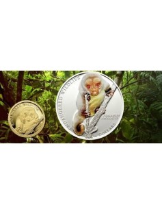 Solomon 2010 $10 Endangered Wildlife Common Spotted Cuscus 25g Silver Proof Coin
