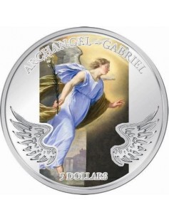 Solomon Islands 2011 5$ Archangel - Gabriel Silver Coin