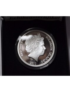 Solomon Islands 2011 5$ Archangel - Gabriel Silver Coin