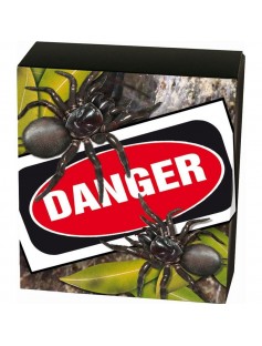 Tuvalu 2012 1 $ Deadly and Dangerous - AUSTRALIA'S FUNNEL WEB SPIDER 1 Oz Silver
