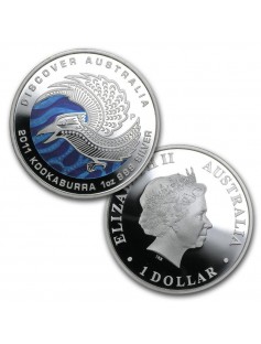 Australia 2011 5x1$ Discover Australia Dreaming Proof Silver Coin Set
