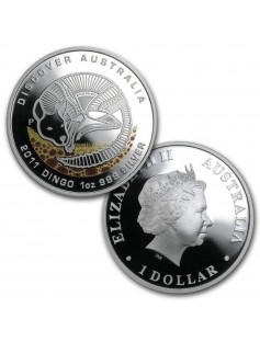 Australia 2011 5x1$ Discover Australia Dreaming Proof Silver Coin Set