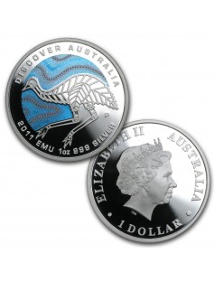 Australia 2011 5x1$ Discover Australia Dreaming Proof Silver Coin Set