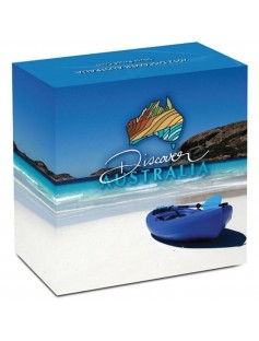 Australia 2012 $1 Discover Australia - GOANNA 1 Oz Silver Proof Coin