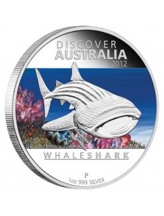 Australia 2012 $1 Discover Australia - RED KANGAROO 1 Oz Silver Proof Coin