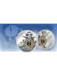 Cook 2013 10$ Windows of History - GRAND CENTRAL TERMINAL 50g Silver Coin