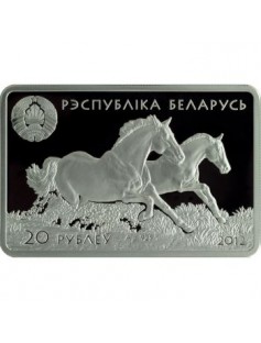 Belarus - 2012 - 20 Rubles - Horses Series - DON HORSE - 31,10g Silver Coin