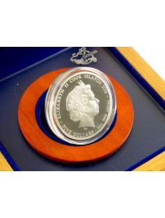 Cook Islands - 2012 - 5$ - Film Film Cartoon - LADY WITH FLAP - 1Oz Silver RARE