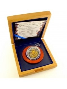 Cook Islands - 2012 - 5$ - Film Film Cartoon - LADY WITH FLAP - 1Oz Silver RARE