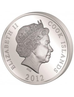 Cook Islands 2013 -10$ - World Monuments 3D - RUSSIAN LANDMARKS - 1Oz Silver NEW