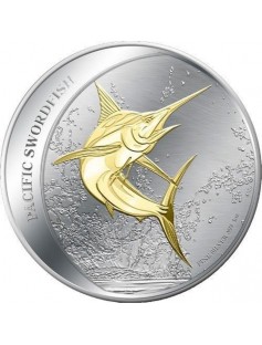 Fiji 2009 $2 Famous Airships of the 1930s SSSR-V6 CCCP-B6 1 Oz Silver Proof Coin