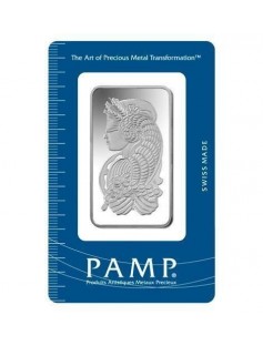 Fortuna Silver Rectangular Ignot - 50 g NEW