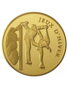 France 2011 50 EUR JACQUES CARTIER Grands Explorateur Hermine 1/4 Oz Gold Coin