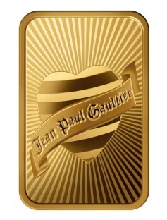 Jean Paul Gaultier 1 oz Fine Gold Bar .9999 - Limited - 5000 Pieces only