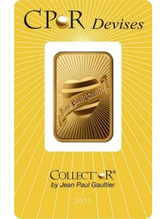 Jean Paul Gaultier 1 oz Fine Gold Bar .9999 - Limited - 5000 Pieces