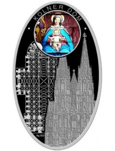 Niue 2010 1$ Gothic Cathedrals 28,28g Duomo Milano Silver Coin