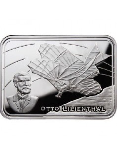 Niue 2010 $1 How Man Conquered the Skies - Aeroplane Wright Silver Proof Coin