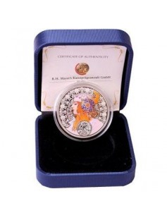 Niue 2011 1$ A.Mucha Zodiac 28,28g Leo Silver Coin