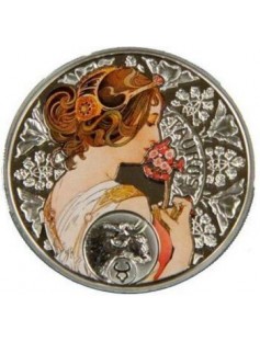 Niue 2011 1$ A.Mucha Zodiac 28,28g Scorpio Silver Coin