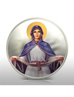 Niue 2011 - 2$ - High Relief - Orthodox Serie - VIRGIN MARIA - 1oz Silver RARE