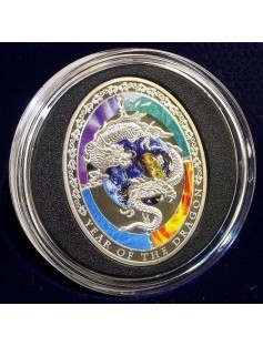 Niue 2012 1$ YEAR OF THE DRAGON "Chinese Dragon" Silver Proof coin