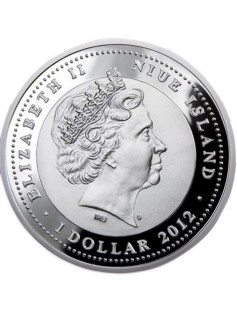 Niue - 2012 - 1$ - Year of the Snake - FAIRY TALE SNAKE - 16,81g Silver Coin
