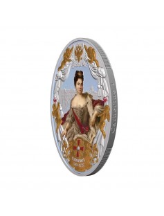 Niue 2014 5$ Russian Imperators Catherine I UNIQUE 2oz Proof Silver Coin