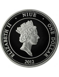 Niue Islands - 2012 - 1$ - Victory 1812 - COMMANDERS - 28,28g Silver Coin