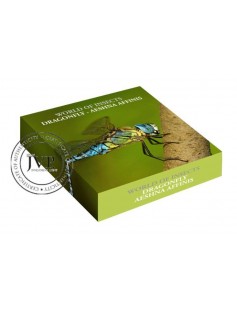 Palau 2010 2$ 1/2Oz Silver Dragonfly Aeshna Affinis Coin