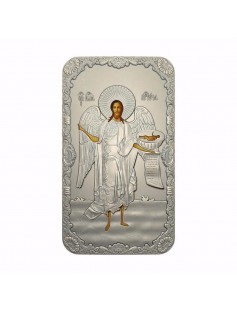 Niue 2015 $2 Icon Orthodox Shrines Angel of the Desert 1 Oz Silver Coin LIMITED