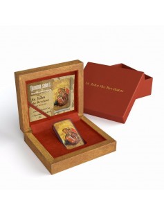 Niue 2014 $2 Icon Orthodox Shrines St. John Revelator Apostle 1 Oz Silver Coin