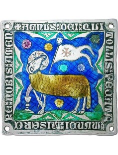 Niue 2014 $2 Icon World Heritage LAMB OF GOD 1 Oz Silver Coin ONLY 999