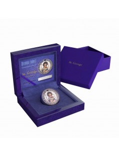 Niue 2015 $5 Icon Orthodox Shrines St. George 50g Silver Coin LIMIT 999pcs