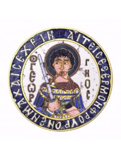 Niue 2015 $5 Icon Orthodox Shrines St. George 50g Silver Coin LIMIT 999pcs