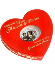 Niue 2015 1$ Beautiful Polish Love Stories Jan III Sobieski & Maria Silver Coin