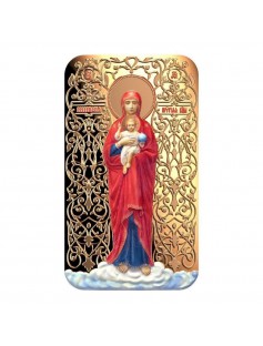 Niue 2015 $2 Icon Orthodox Shrines Mother of God of Valaam 1 Oz Silver Coin