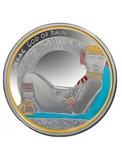 Niue 2015 $2 Egypt - Gods of Maya Proof Collection 5x Silver Coin Set *RARE*