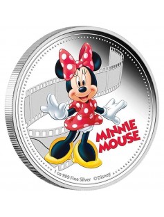Niue 2014 2$ Disney Mickey & Friends 2014 - Minnie Mouse 1 Oz Proof Silver Coin