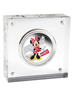 Niue 2014 2$ Disney Mickey & Friends 2014 - Minnie Mouse 1 Oz Proof Silver Coin