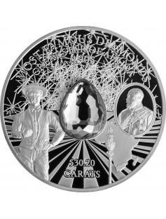 Niue 2015 10$ Perfection in Art Madonna of the Magnificat 2oz Silver Coin Gilded