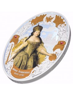 Niue 2014 5$ Russian Imperators Anna Ioanovna **UNIQUE** 2oz Proof Silver Coin