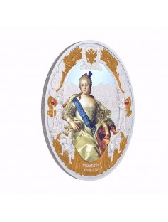 Niue 2014 5$ Russian Imperators Elisabeth I **UNIQUE** 2oz Proof Silver Coin