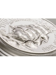 THE GREAT TEA RACE 150th Anniversary 2oz Silver Coin 10$ Cook Islands 2016