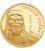 Mongolia 2016 1000 Togrog Chinggis Khaan Proof 0.5gr .999 Gold Coin