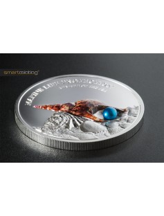 2016 Palau Silver Marine Life Protection Pearl Miracle of the Sea
