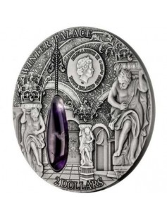 Niue 2015 $2 Winter Palace II - Belvedere Vienna 2 Oz Silver Coin **LIMIT 666**