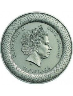 Cook Islands 2015 10$ FLINDERS STREET STATION Melbourne 2 Oz Silver Coin