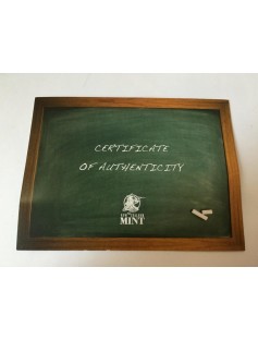 Niue 2011 2$ Calkboard Augusta ad Augusta first day of school Silver Coin 1 Oz